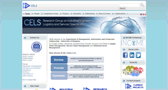 Desktop Screenshot of cels.unibg.it