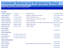 Tablet Screenshot of cs.unibg.it